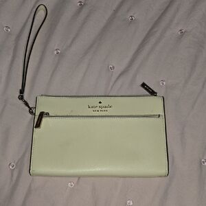Kate Spade Light Yellow Wristlet
